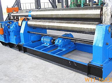 W11-16x3000機(jī)械對稱式三輥卷板機(jī)